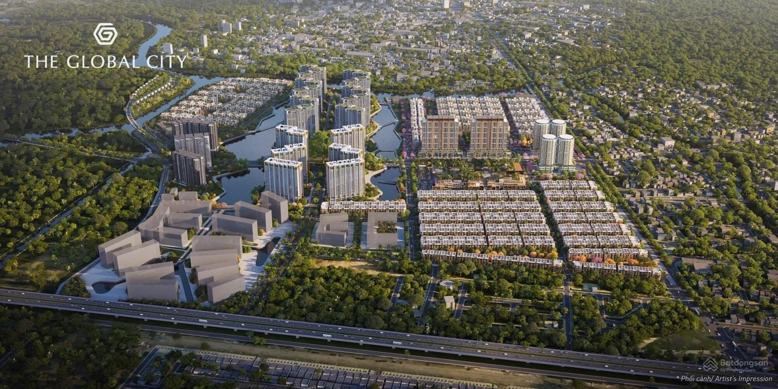Phối cảnh dự án The Global City